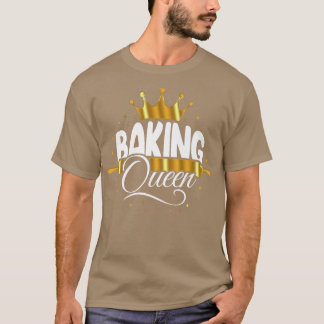 ベイクベーキングクイーンクラウン Tシャツ
