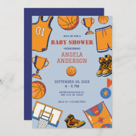 ベイクボールの赤ちゃんシャワー 招待状