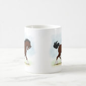 ベイクライデスデールホース コーヒーマグカップ (中央)