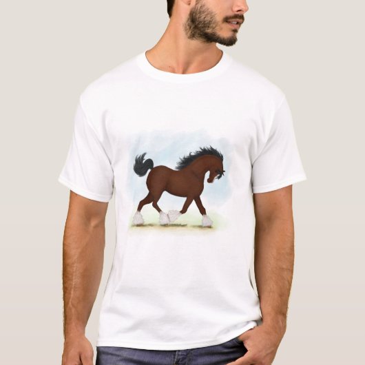 ベイクライデスデールホース Tシャツ (正面)