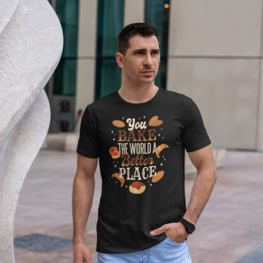 ベイク引用文 Tシャツ