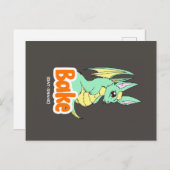 ベイク(こうもり+スネーク)ポストカード ポストカード (正面/裏面)