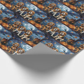 ベイグルハロウィン不気味 ラッピングペーパー (角)