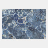 ベイグレーブラックマーブルベージュベージュ静脈 ラッピングペーパーシート (正面3)