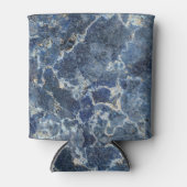 ベイグレーブラックマーブルベージュベージュ静脈 缶クーラー (正面)