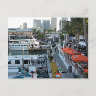ベイサイドパークマイアミ ポストカード