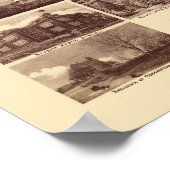 ベイサイドパーク – クイーンズ, NYパノラママップ – 1915 ポスター (角)