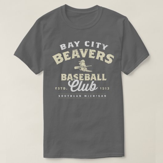 ベイシティビーバー Tシャツ (デザイン正面)