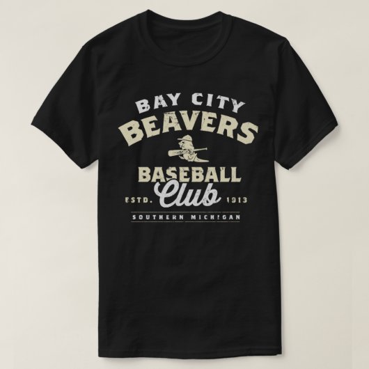 ベイシティビーバー Tシャツ (デザイン正面)