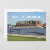 ベイシティミシガンポストカード ポストカード (正面/裏面)