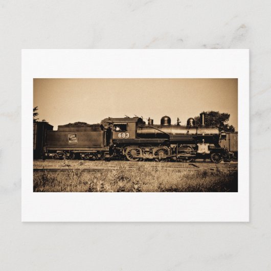 ベイシティMIのGTW機関車#683 ポストカード (正面)