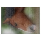 ベイシャー荷車を引くホース顔動物 カッティングボード (正面)