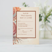 ベイシンプルージボホシック結婚ズ 出欠カード (スタンド正面)