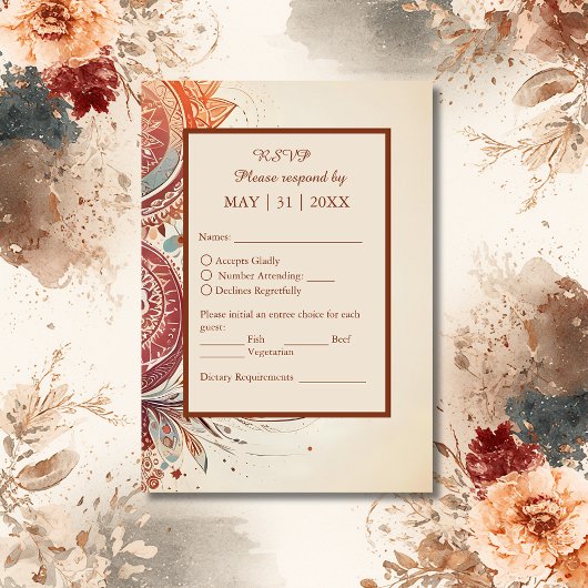 ベイシンプルージボホシック結婚ズ 出欠カード