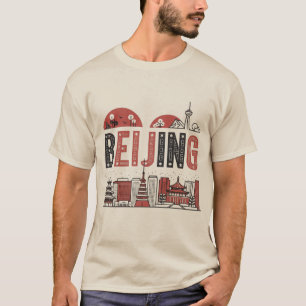 ベイジンスカイラインTシャツ Tシャツ