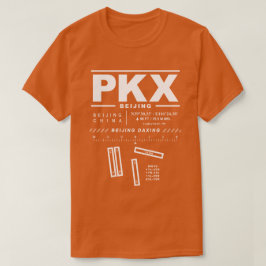 ベイジンデ国際的シンエアポートPKX Tシャツ