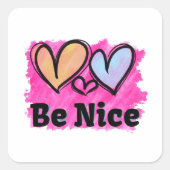 ベイスウォーターハート スクエアシール (正面)