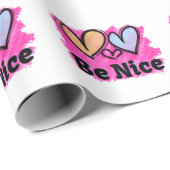 ベイスウォーターハート ラッピングペーパー (ロールコーナー)