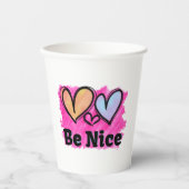 ベイスウォーターハート 紙コップ (正面)