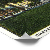 ベイスカレッジチャペルの外観 ポスター (角)