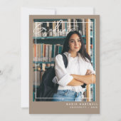 ベイスタイリッシュゲ | 写真二期卒業式オープンハウス 招待状 (正面)