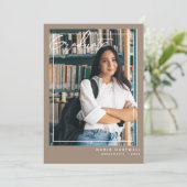 ベイスタイリッシュゲ | 写真二期卒業式オープンハウス 招待状 (スタンド正面)