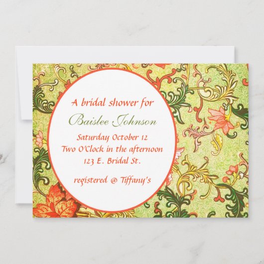 ベイスリーガーデン招待状 招待状 (正面)