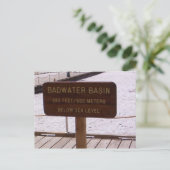 ベイスン看板のポストカード ポストカード (スタンド正面)