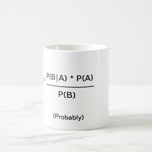 ベイズの規則! コーヒーマグカップ (中央)