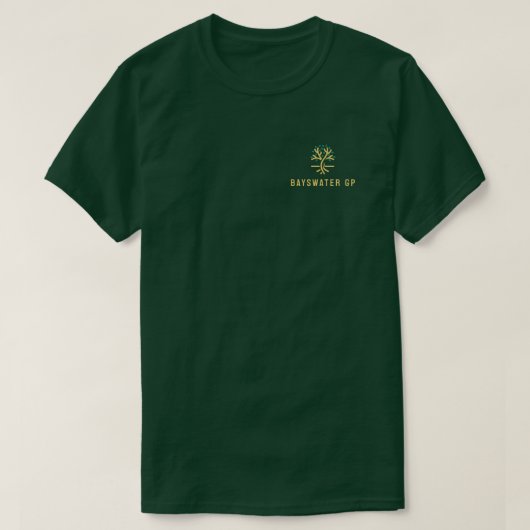 ベイズウォーターGP Tシャツ (デザイン正面)