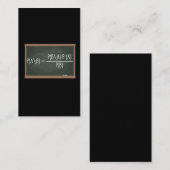 ベイズ定理確率理論データ科学 名刺 (正面/裏面)