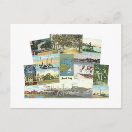 ベイセントルイスコラージュ ポストカード (正面)