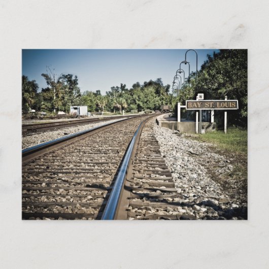 ベイセントルイス鉄道 ポストカード (正面)