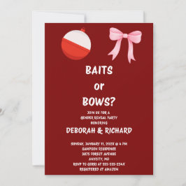 ベイトか弓 Gender Reveal ご招待状