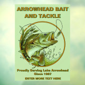 ベイトカスタマイズタックルショップLargemouth Bass Learer Wi ウィンドウサイン (シート3)