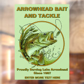 ベイトカスタマイズタックルショップLargemouth Bass Learer Wi ウィンドウサイン (シート2)