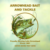 ベイトカスタマイズル仕掛けショップLargemouth Bass Laror ウィンドウサイン (シート3)