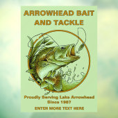 ベイトカスタマイズル仕掛けショップLargemouth Bass Laror ウィンドウサイン (シート3)