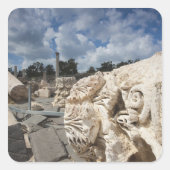 ベイトシェアン国立公園、ローマ時代の遺跡 スクエアシール (正面)