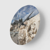 ベイトシーアン国立公園ローマ時代の遺跡 ラウンド壁時計 (傾斜)