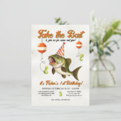 ベイト魚釣り誕生日パーティーを開く 招待状 (スタンド正面)