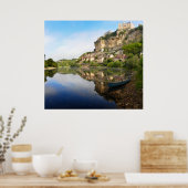 ベイニャック・エ・カゼナックとドルドーン川のポスター ポスター (キッチン)