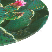 ベイバーテイルサボテンの花 カッティングボード (角)