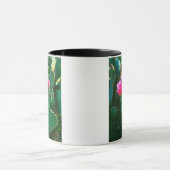 ベイバーテイルサボテンの花 マグカップ (中央)