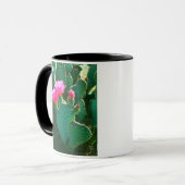 ベイバーテイルサボテンの花 マグカップ (正面左)