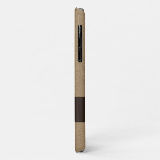 ベイパーソナライズされたフェイクージレザー Case-Mate iPhoneケース (裏面/左)