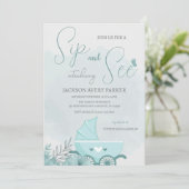 ベイビーお披露目 シップンシー  フォト招待状 招待状 (スタンド正面)