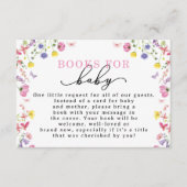 ベイビーのための本 リクエストカード | 編集可能 エンクロージャーカード (正面)