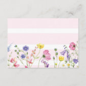 ベイビーのための本 リクエストカード | 編集可能 エンクロージャーカード (裏面)