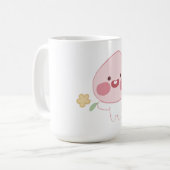 ベイビーアピーチ コーヒーマグカップ (正面左)